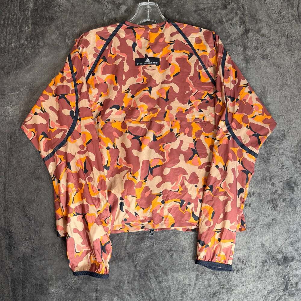 Adidas by Stella McCartney Women's Camo Print Adizero Running Jacket  Medium - Picture 5 of 10